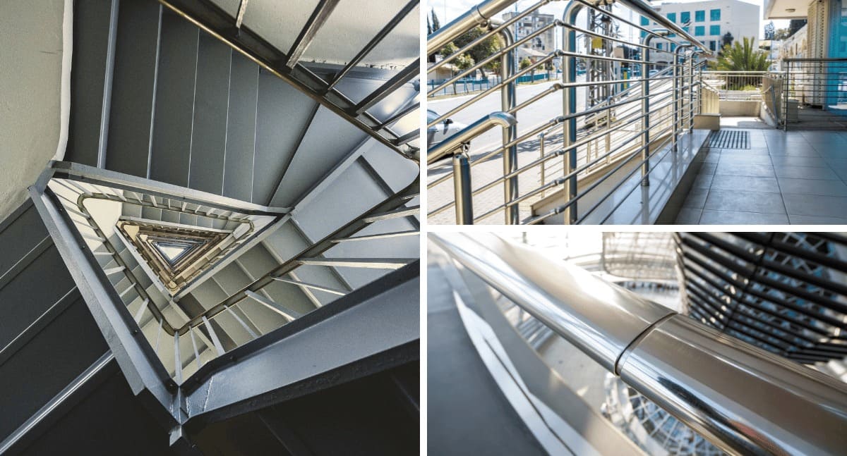 Handrails at CMC Architects Vietnam