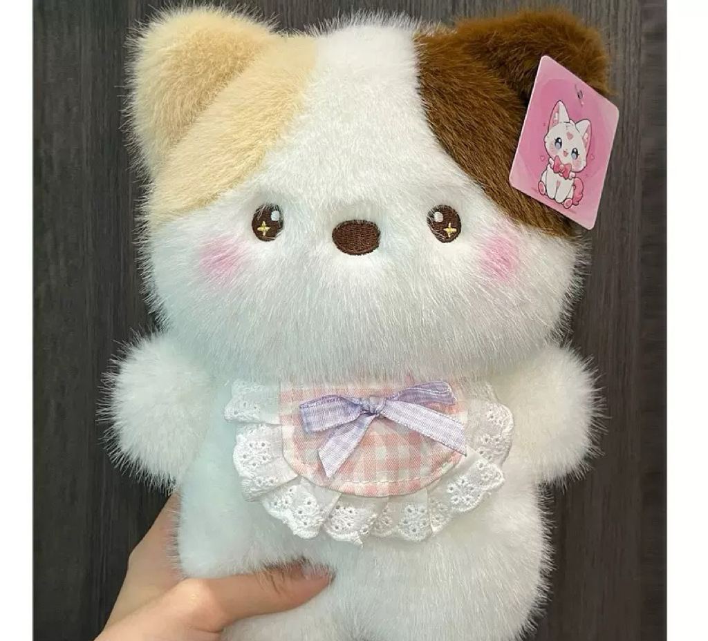 GẤU BÔNG MÈO ÔM BÁNH MÌ & MÈO ÔM CÁ – SIÊU CUTE