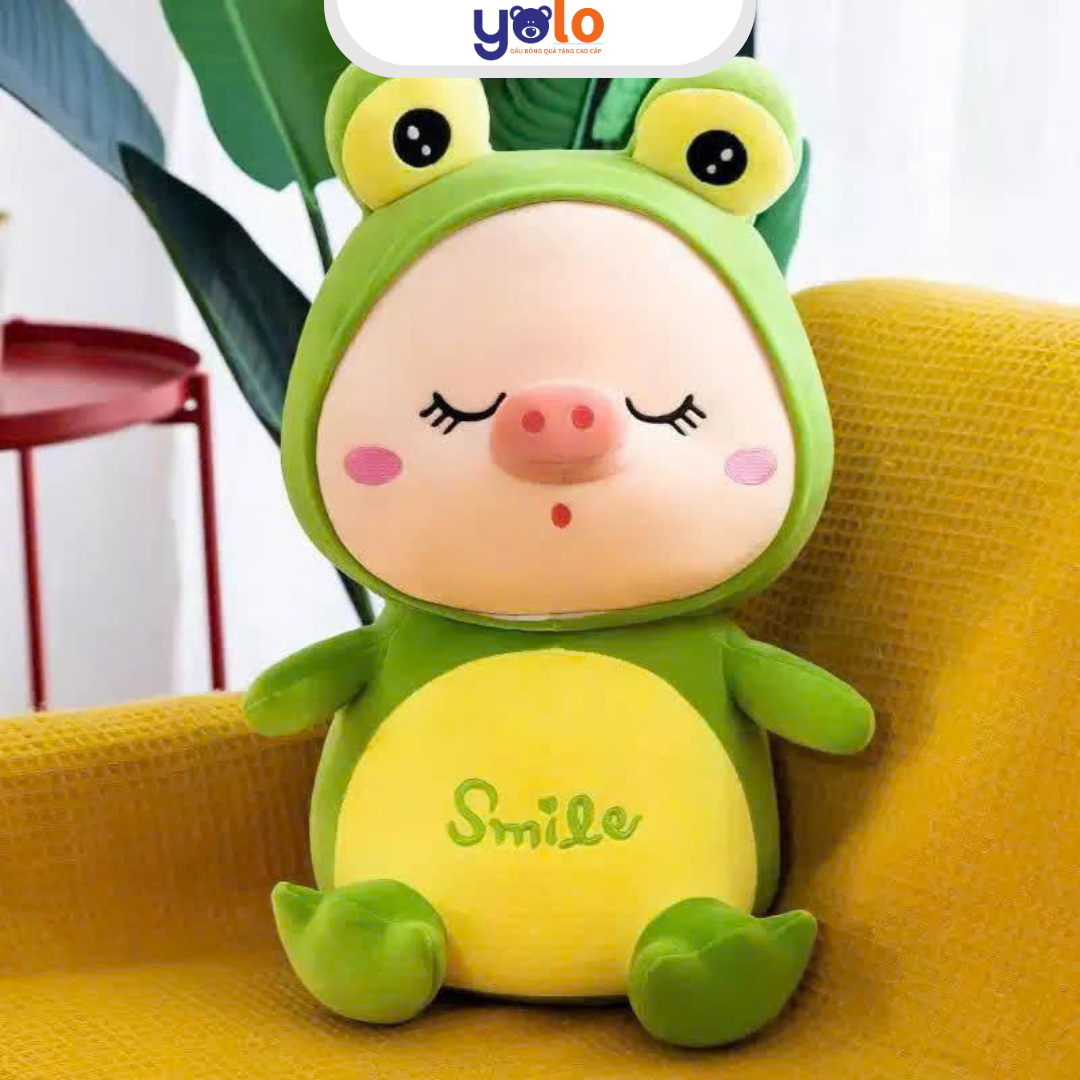 Gấu bông heo cosplay siêu đáng yêu làm quà tặng bạn bè người thân