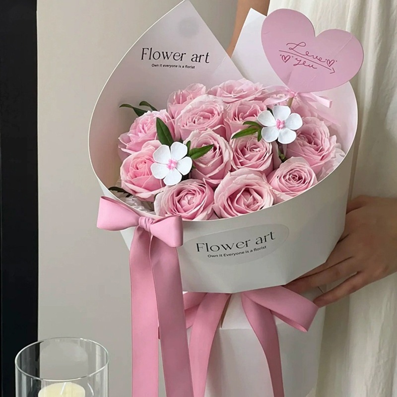 Bó hoa sáp Vip siêu dễ thương làm quà tặng các cặp đôi