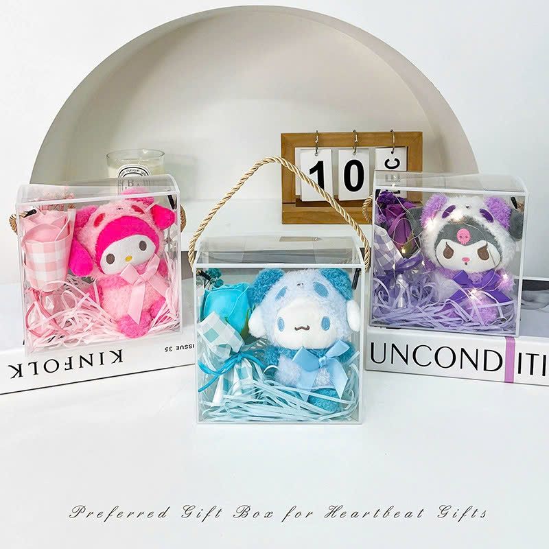 set quà gấu bông móc khóa kuromi, gấu dâu, helokitty,tốt nghiệp, quà tặng độc lạ sinh nhật ngày lễ 1/6. 20/10.noel STN2