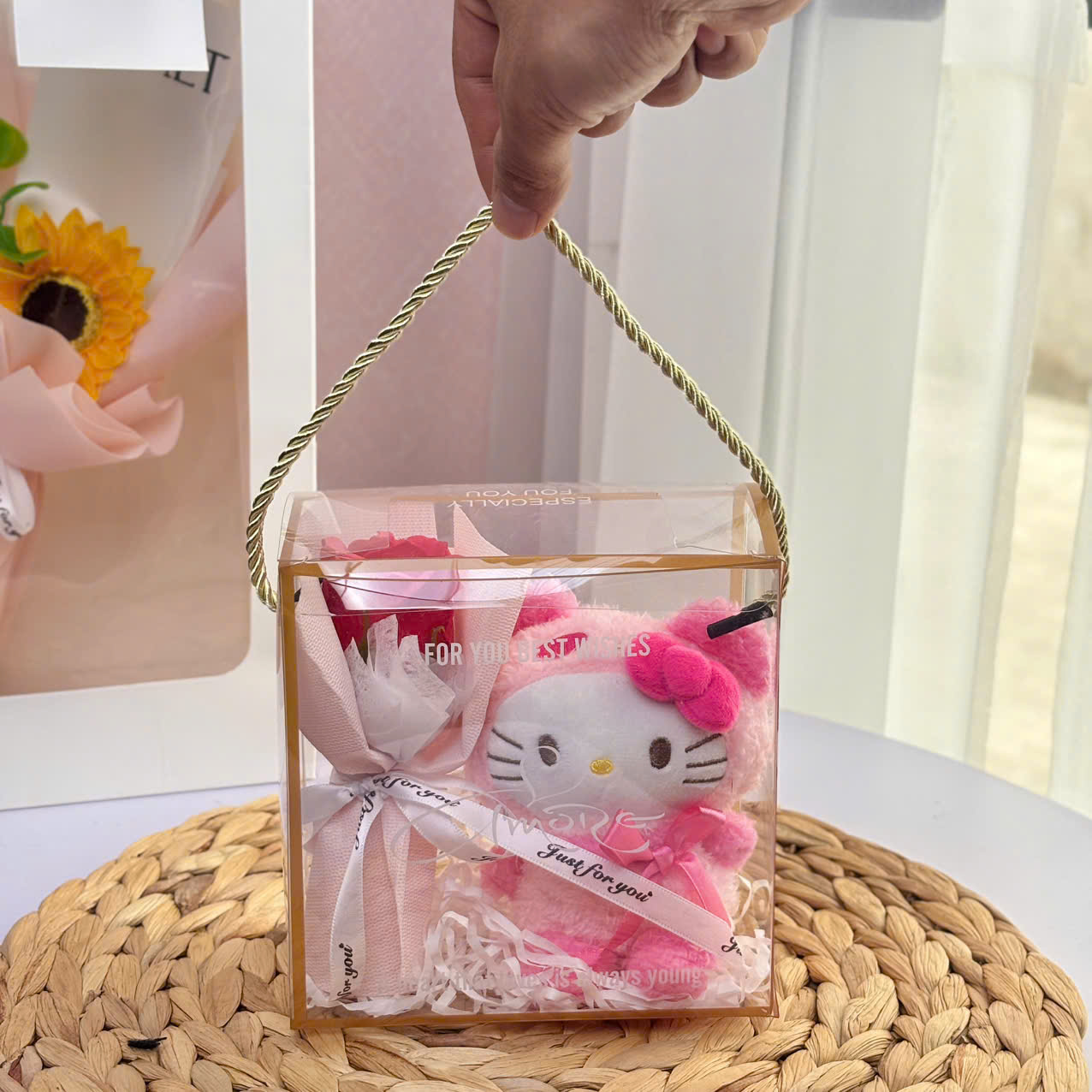 set quà gấu bông móc khóa kuromi, gấu dâu, helokitty,tốt nghiệp, quà tặng độc lạ sinh nhật ngày lễ 1/6. 20/10.noel STN2