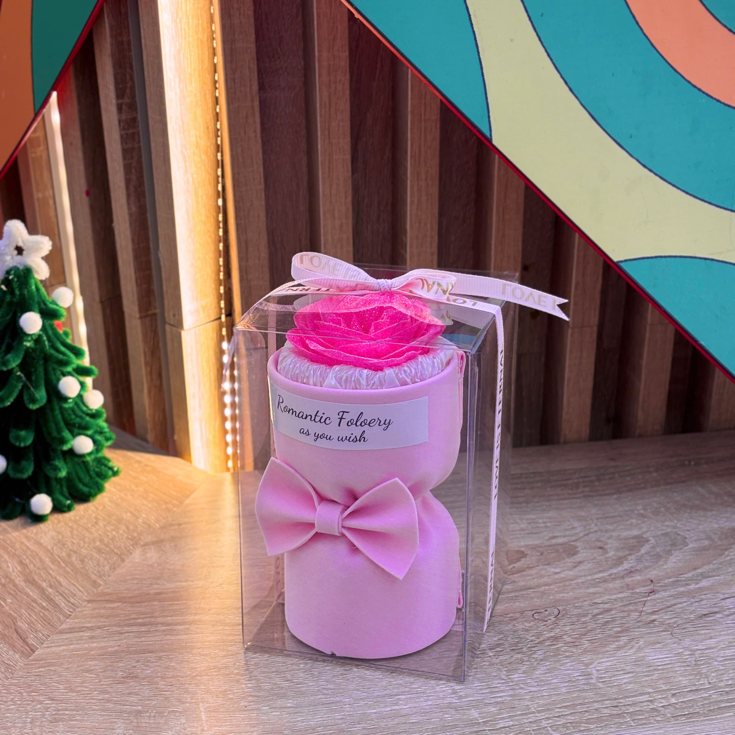 Bó hoa mini quà tặng người thương bạn bè nhâm dịp sinh nhật n gày lễ. set hoa kèm hộp siêu cute