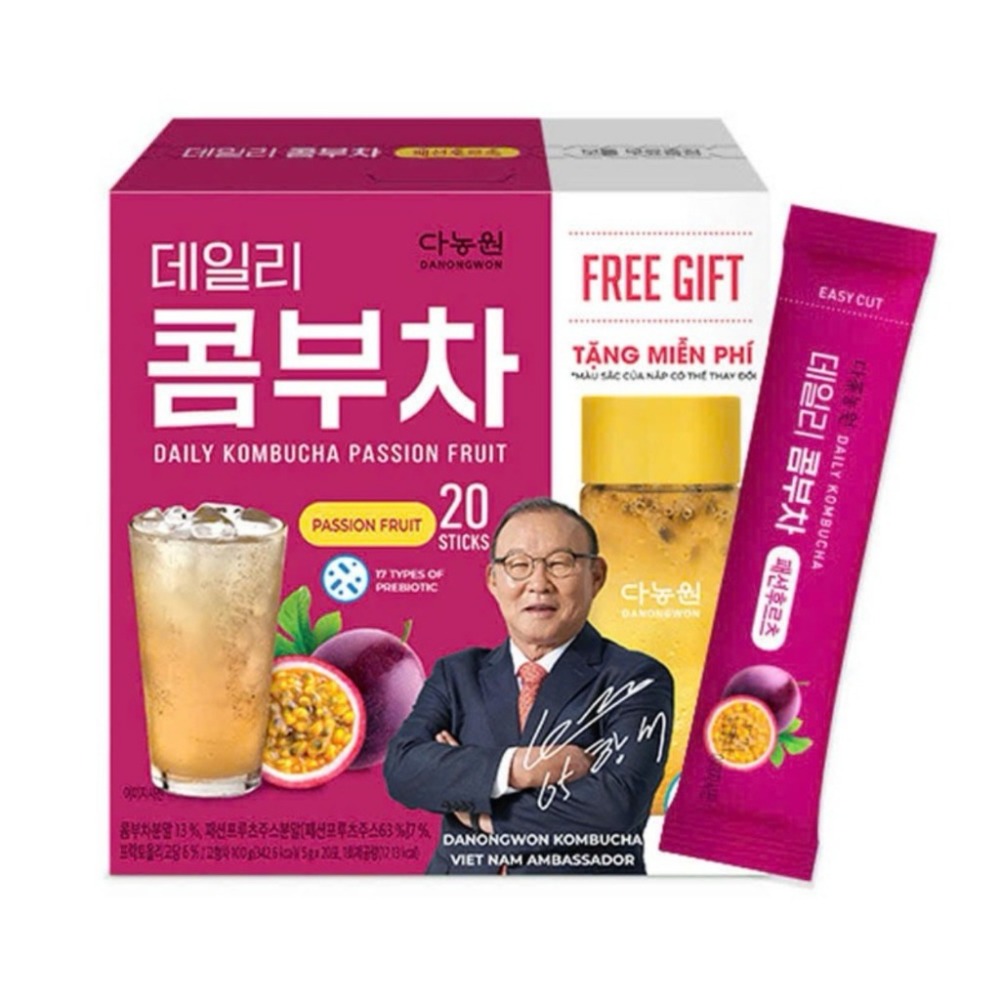 Trà Kombucha Danongwon Daily Kombucha (5G X 20 Gói) Chính Hãng