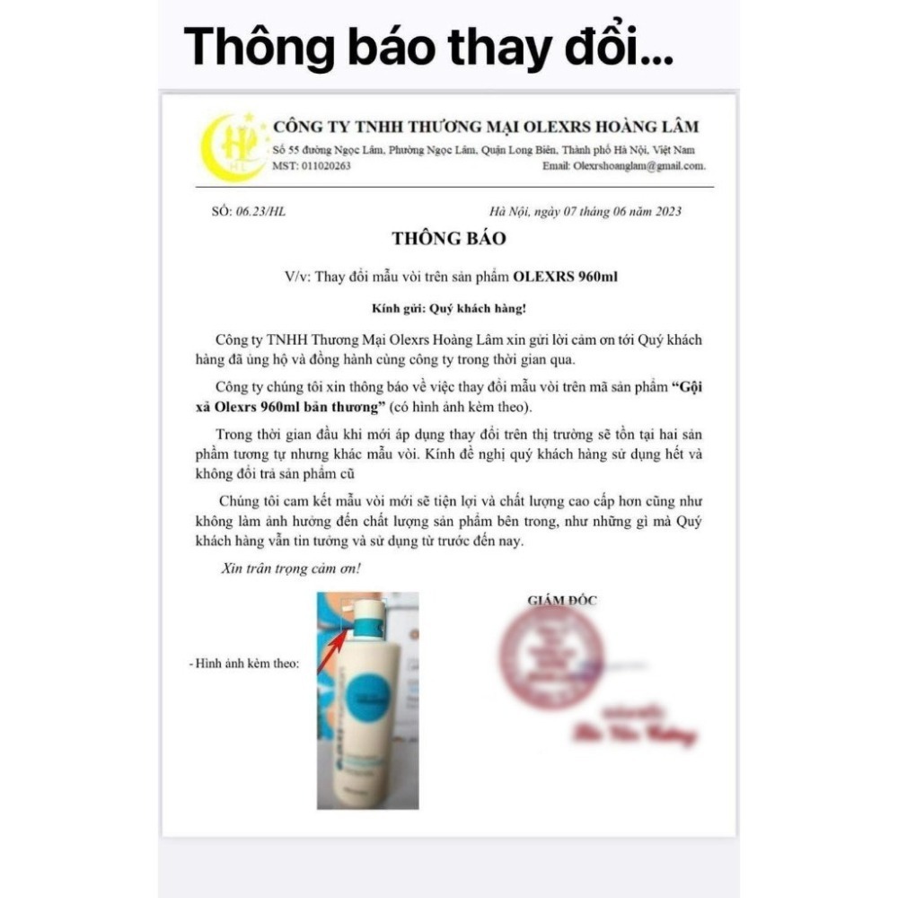 Cặp dầu gội xả Olexrs+HairSalon Argan Oil Collagen, Dầu gội phục hồi tóc, chống rụng kích mọc tóc