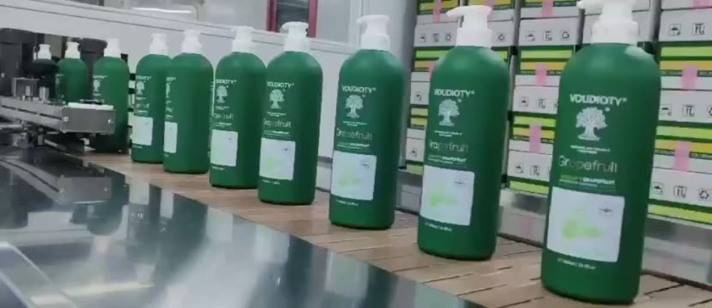 Cặp Dầu Gội Xả Bưởi Biotin Voudioty 500ML - 1000ML Giúp giảm rụng tóc, kích mọc, phục hồi tóc hư tổn