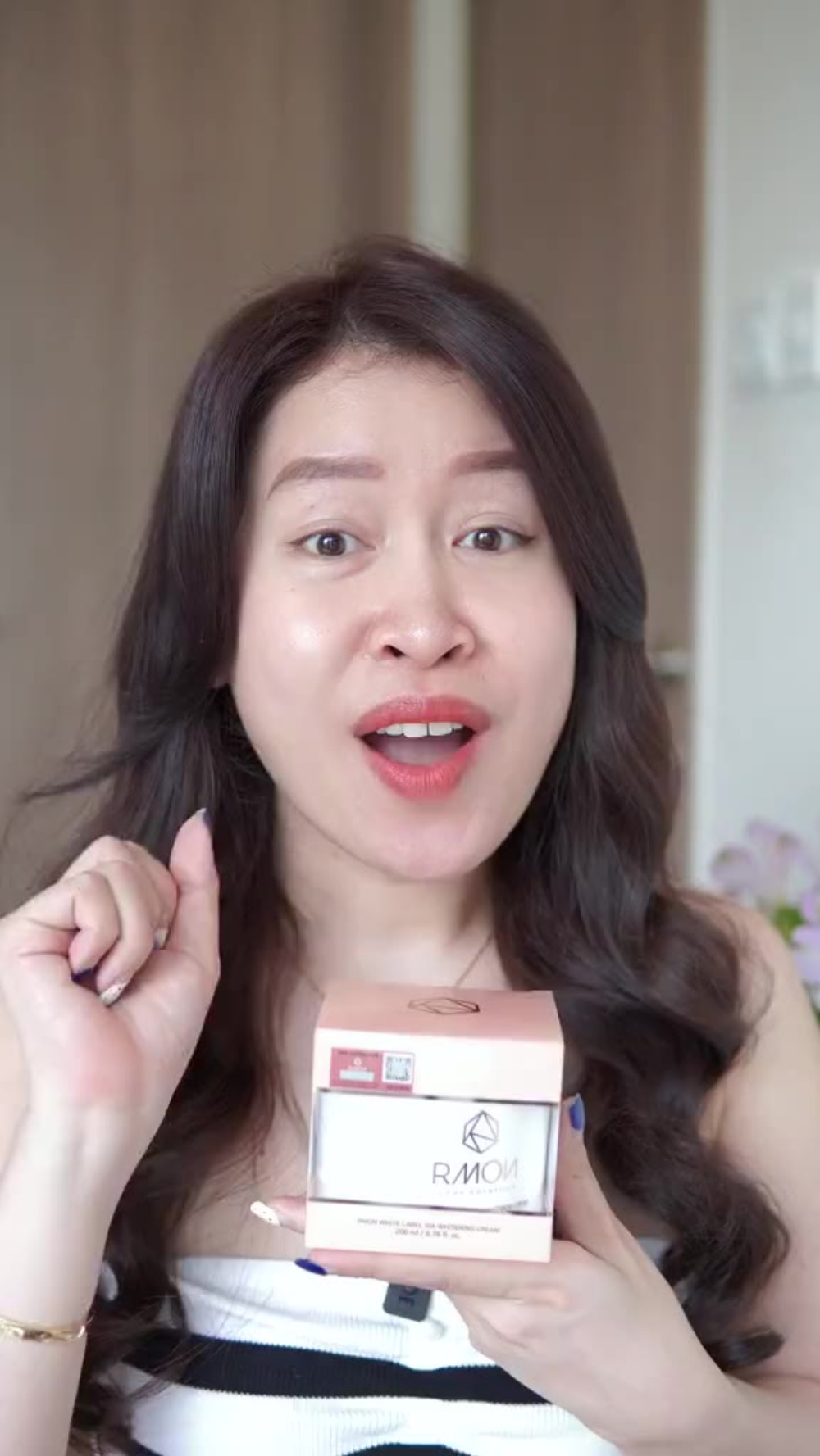 Kem body Rmon, kem dưỡng trắng body, nâng tone, makeup body, dưỡng ẩm, dưỡng trắng tự nhiên 200ml