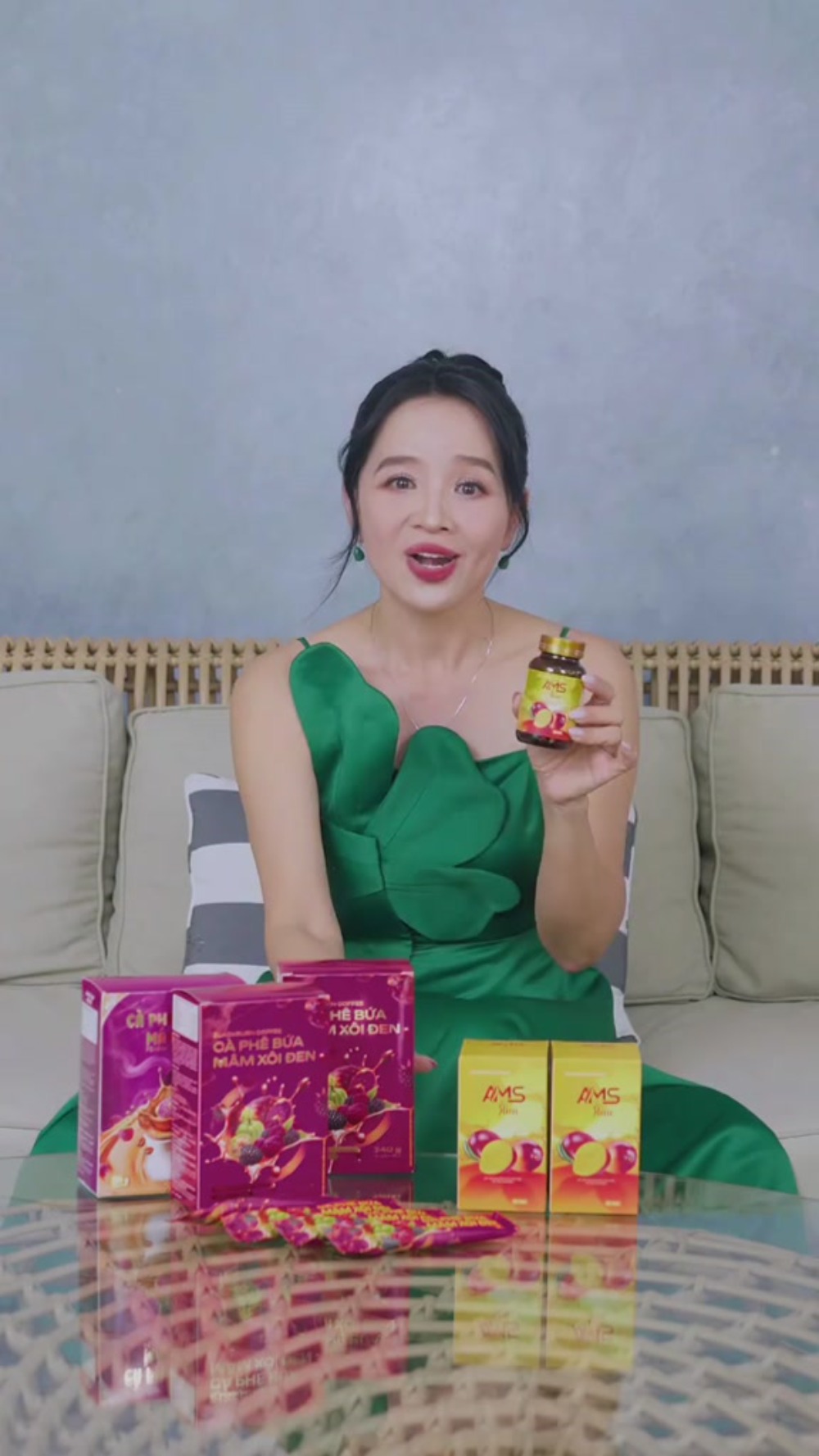 Viên Uống AMS SLIM Hỗ Trợ Chuyển Hóa Chất Béo Giảm Cảm Giác Thèm Ăn
