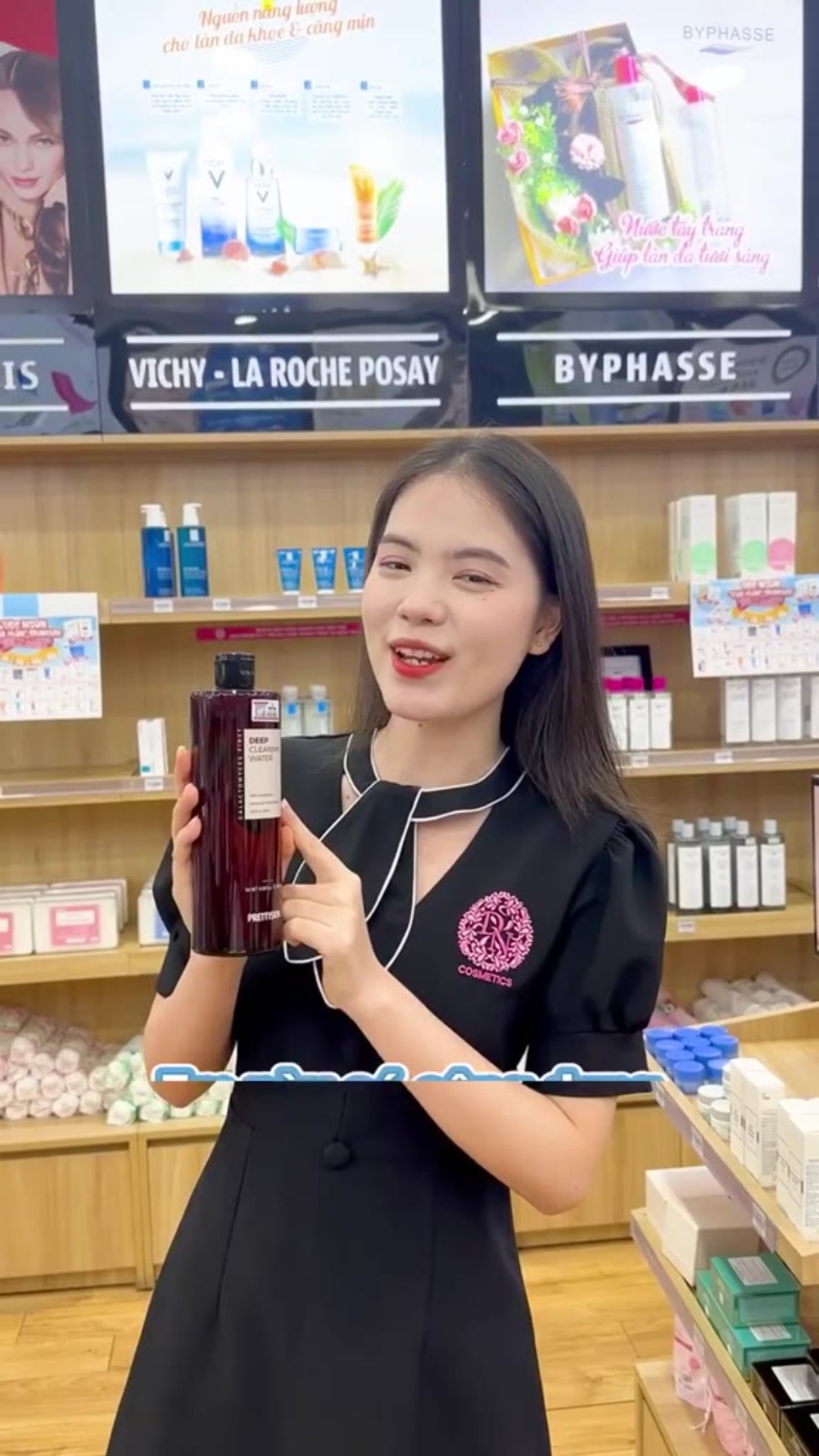 Nước Tẩy Trang Cho Mọi Làn Da Pretty Skin Cleansing Water, nước tẩy trang cho da khô, da dầu, da mụn, da nhạy cảm