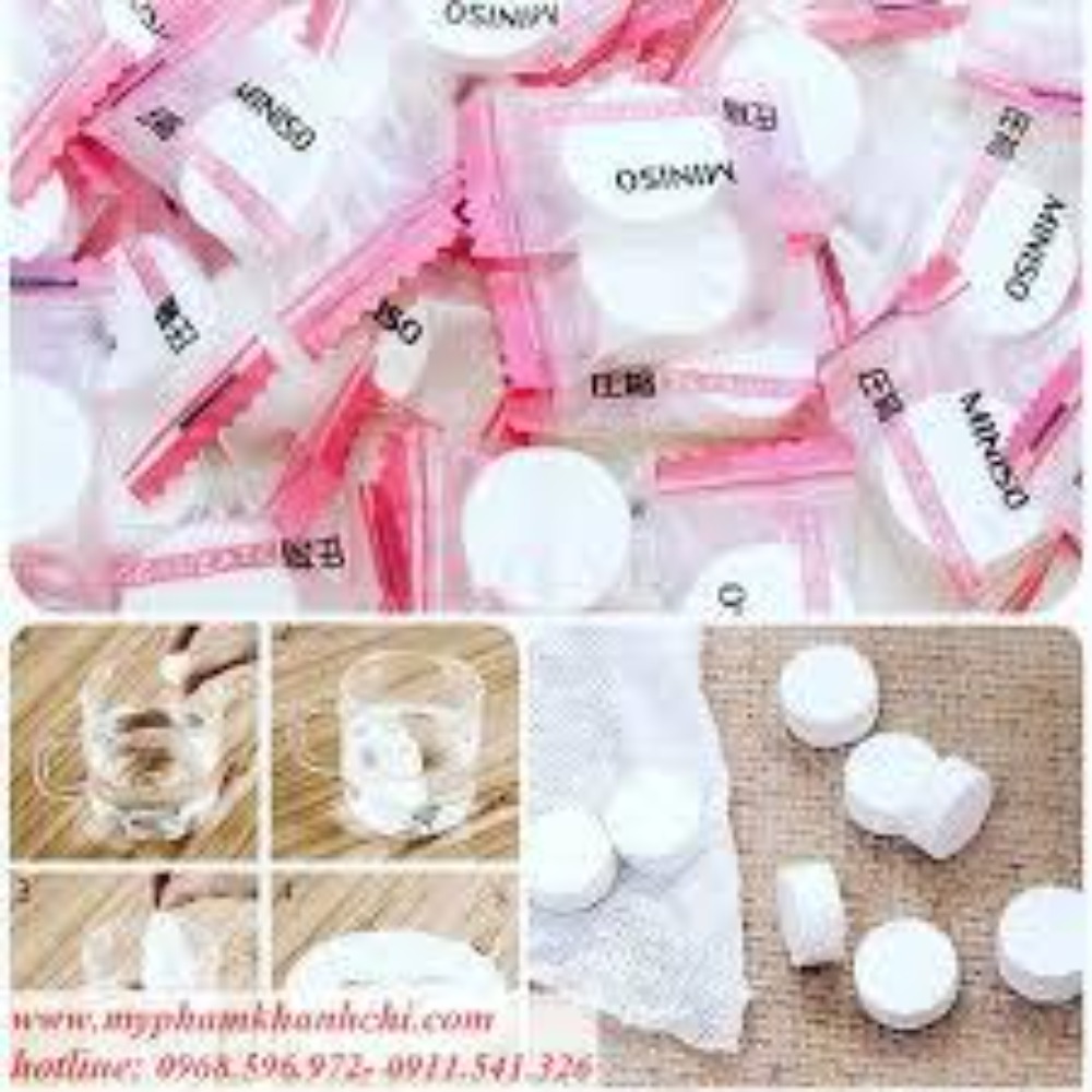 Mặt Nạ Giấy Nén Miniso Nhật Bản tiện lợi cho mọi việc chăm sóc da của bạn