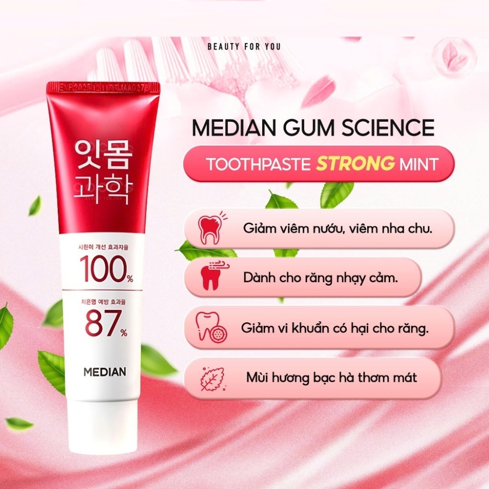 Kem đánh răng Median 93% 120g chính hãng
