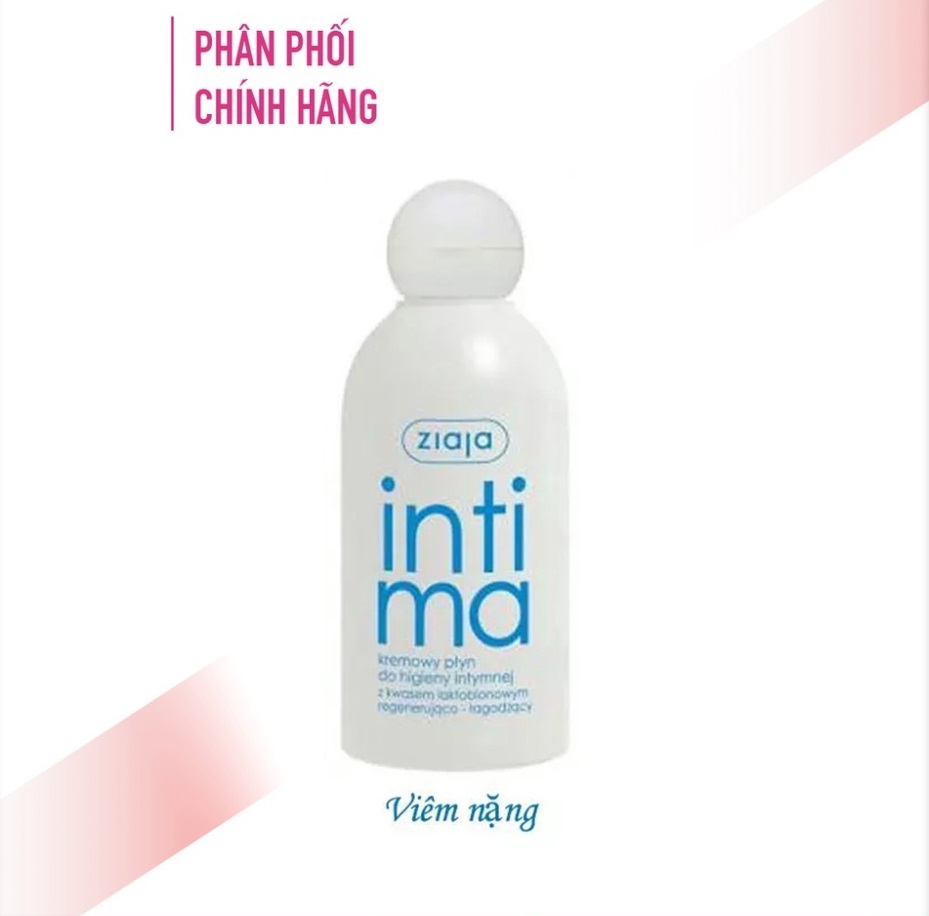 Dung dịch vệ sinh phụ nữ Intima Ziaja chính hãng Ba Lan khử mùi giảm viêm nhiễm cân bằng độ pH tự nhiên,dưỡng ẩm dịu nhẹ