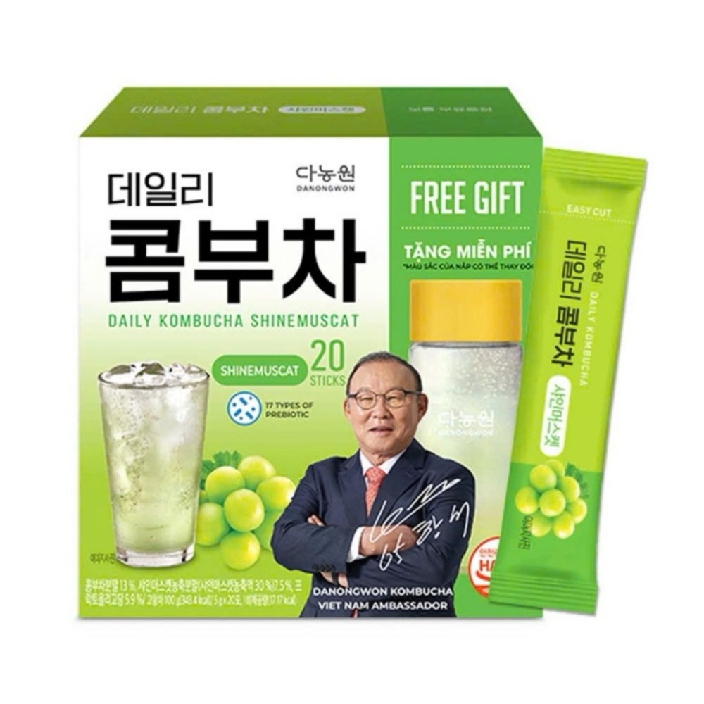 Trà Kombucha Danongwon Daily Kombucha (5G X 20 Gói) Chính Hãng