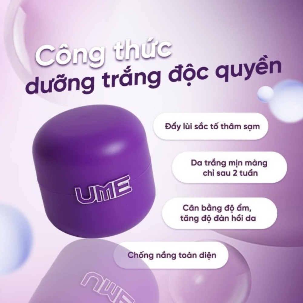 Ume Ngọc Trinh- Kem Dưỡng Trắng Da Body Giúp Hỗ Trợ Mờ Vết Thâm Sạm, Cấp Ẩm, Chống Nắng Cho Da 200gr Chính Hãng