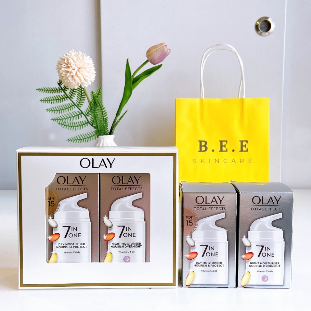 Kem Dưỡng Ẩm Chống Lão Hóa Olay Total Effects 7 in 1 Vitamin C & B3 - 37 ml