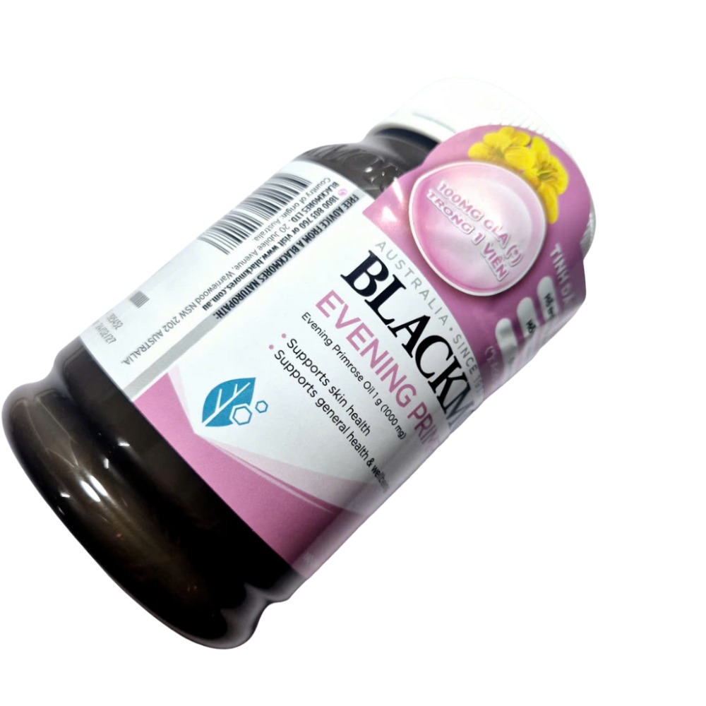 Thực phẩm bảo vệ sức khỏe viên uống tinh dầu hoa anh thảo Blackmores Evening Primrose Oil (Chai 190 viên)