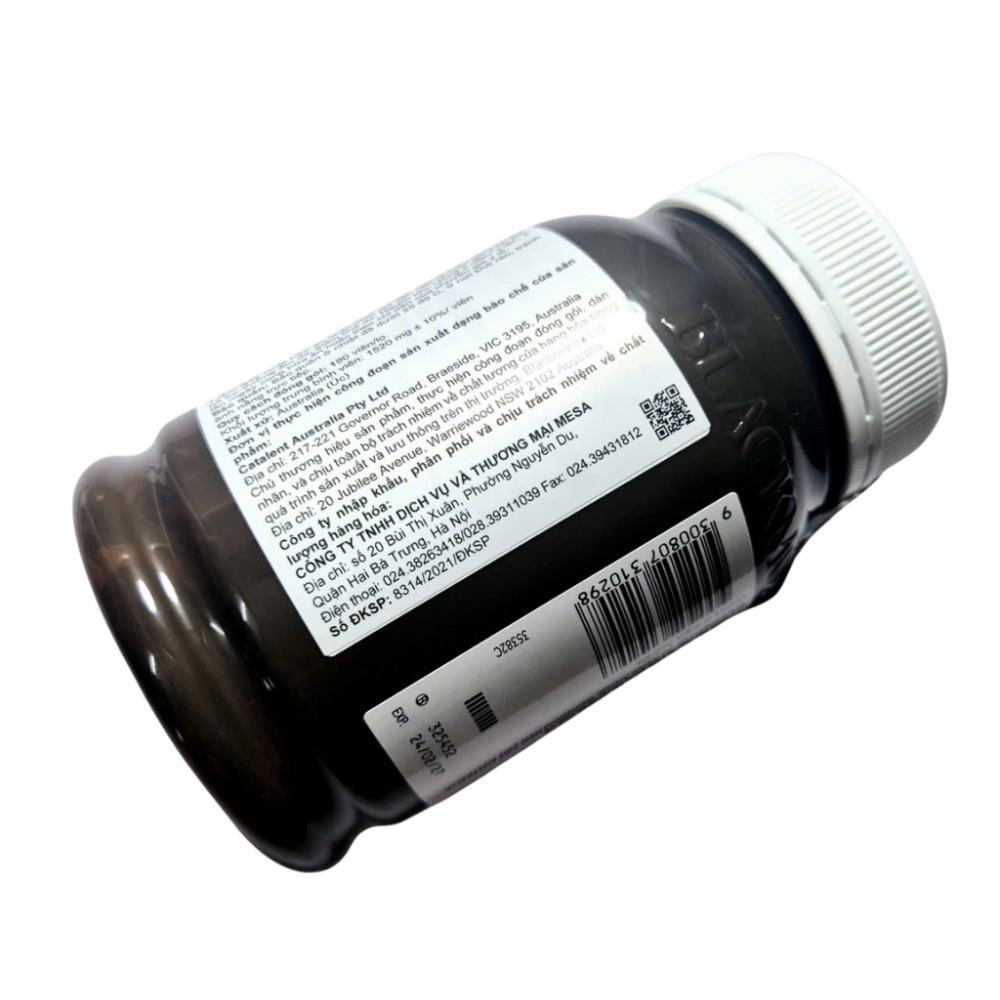 Thực phẩm bảo vệ sức khỏe viên uống tinh dầu hoa anh thảo Blackmores Evening Primrose Oil (Chai 190 viên)