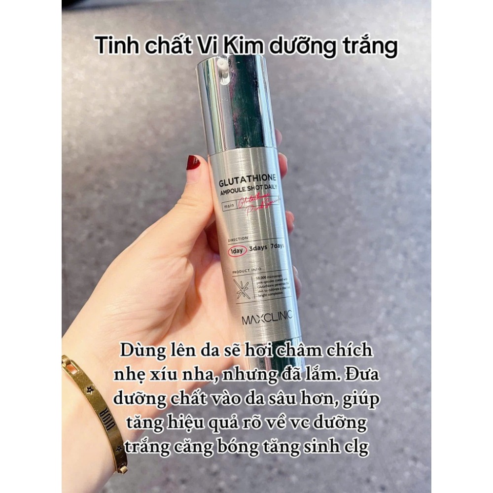 Bộ Chăm Sóc Da Toàn Diện MAXCLINIC Chống Lão Hoá, Mờ Thâm Nám Tàn Nhang Cấp Ẩm Dưỡng Trắng Da Hoàn Hảo