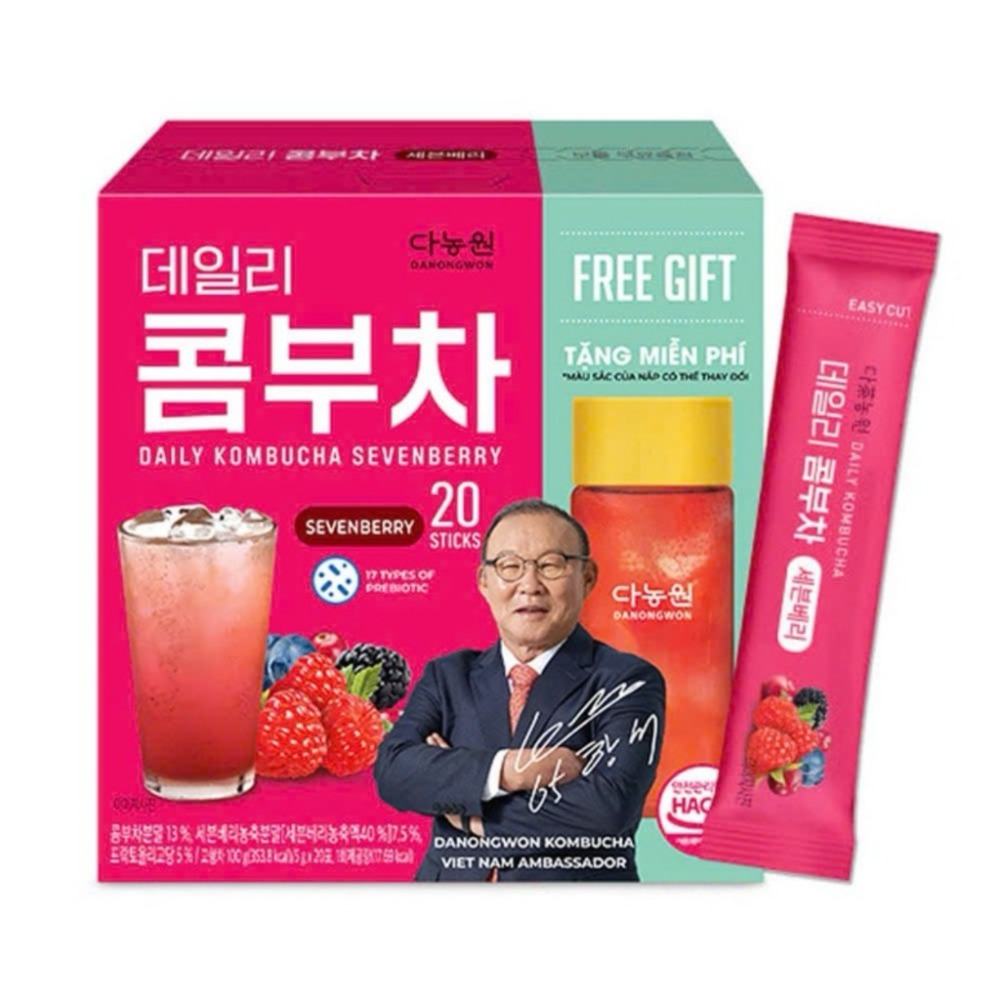 Trà Kombucha Danongwon Daily Kombucha (5G X 20 Gói) Chính Hãng