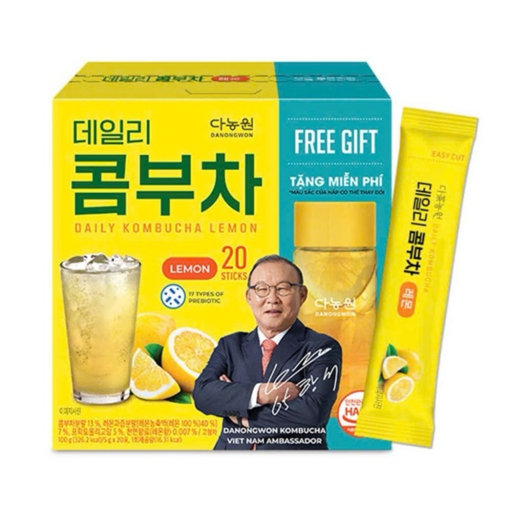 Trà Kombucha Danongwon Daily Kombucha (5G X 20 Gói) Chính Hãng