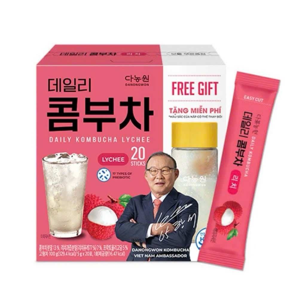 Trà Kombucha Danongwon Daily Kombucha (5G X 20 Gói) Chính Hãng
