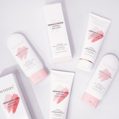 Kem Body Dưỡng Trắng Da Chống Nắng Nâng Tone Tức Thì WHISIS Premium Collagen Whitening Body Lotion 200ml SPF50+ PA++++