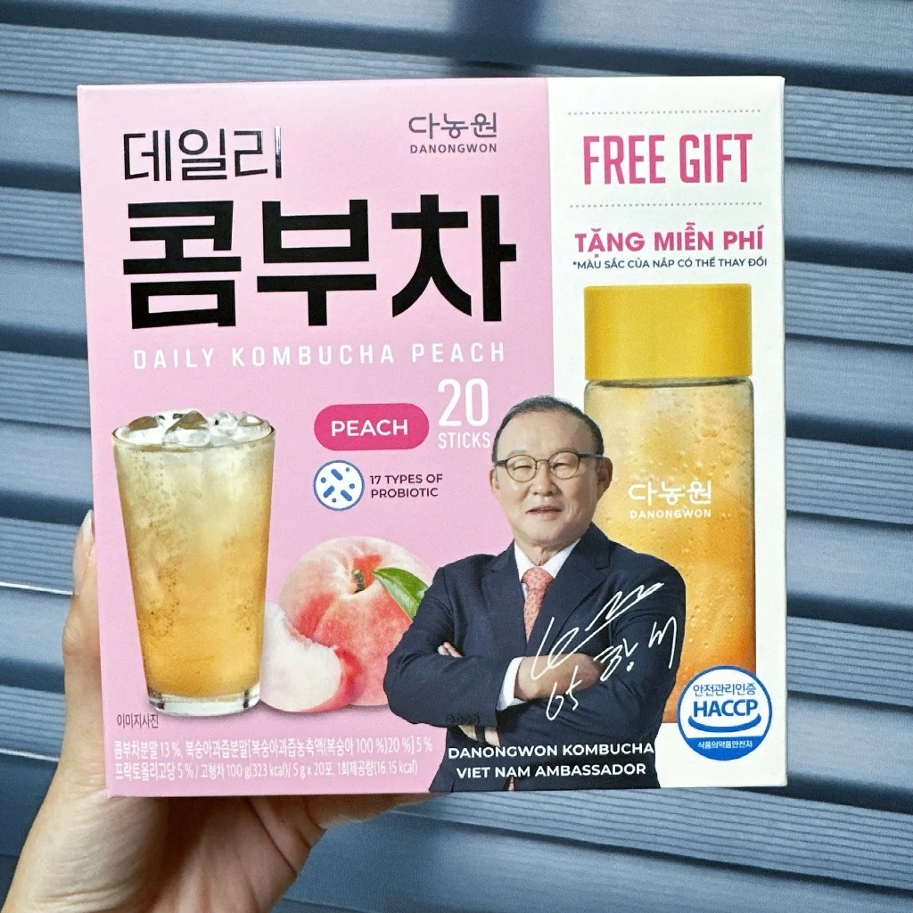 Trà Kombucha Danongwon Daily Kombucha (5G X 20 Gói) Chính Hãng