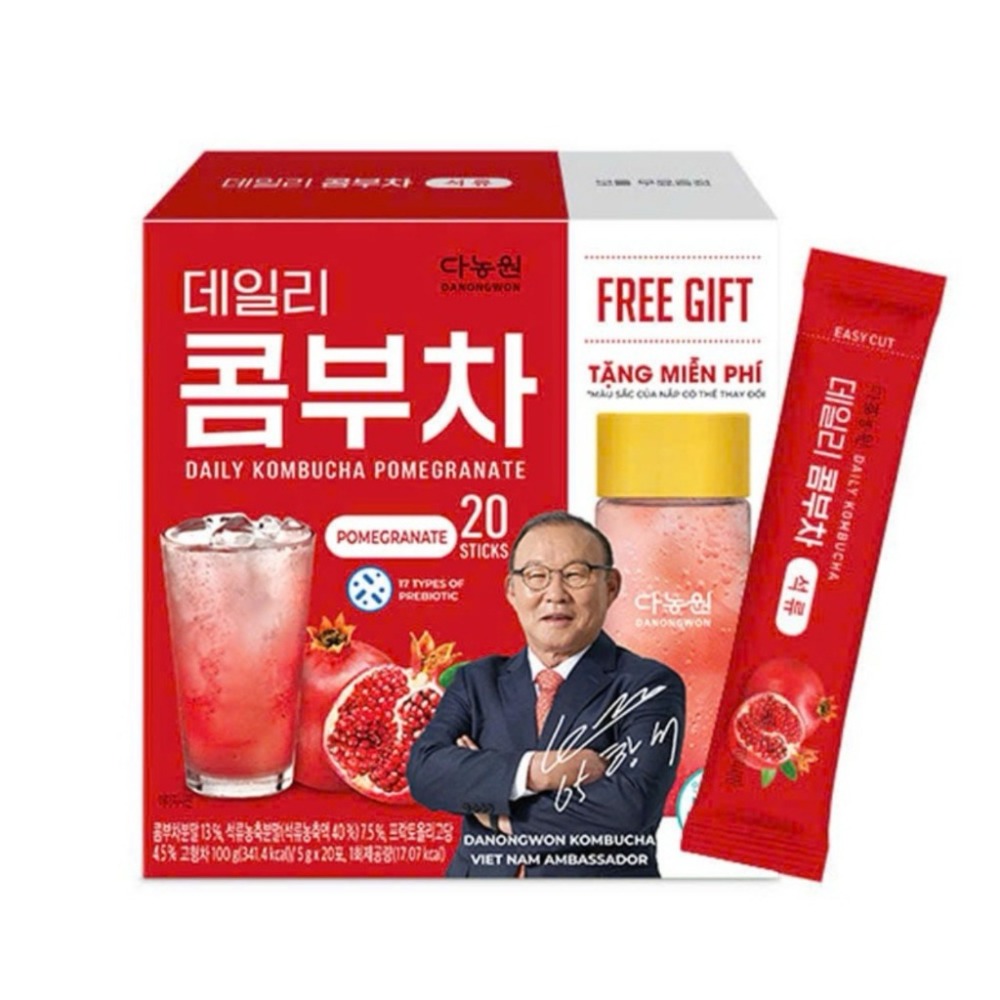 Trà Kombucha Danongwon Daily Kombucha (5G X 20 Gói) Chính Hãng