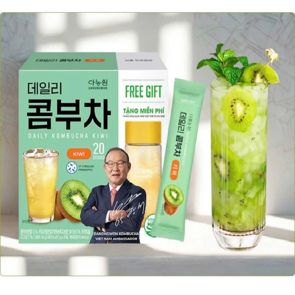 Trà Kombucha Danongwon Daily Kombucha (5G X 20 Gói) Chính Hãng