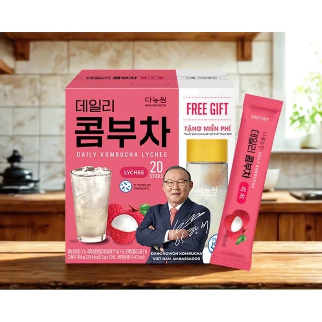 Trà Kombucha Danongwon Daily Kombucha (5G X 20 Gói) Chính Hãng
