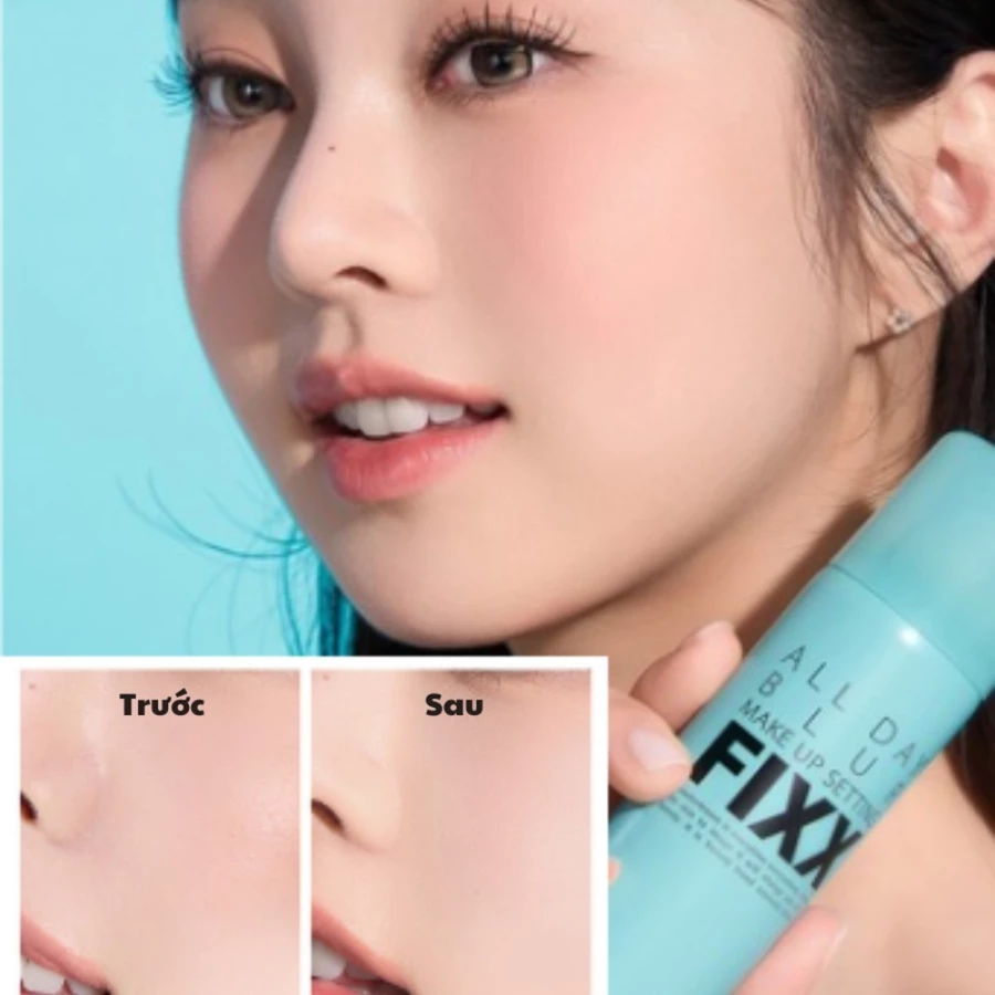 Xịt Khóa Makeup Toàn Diện So Natural Phân Loại Theo Từng Loại Da All Day Tight - Real Matte - Water Glow 75ML