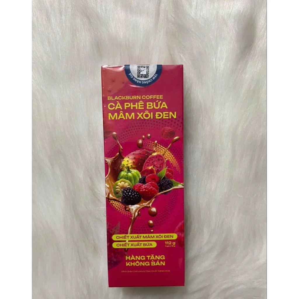 Cà Phê Bứa Mâm Xôi Đen Cà Phê Lê Gâi Mâm Xôi Đỏ Hộp 15 Gói Cafe mâm xôi mới