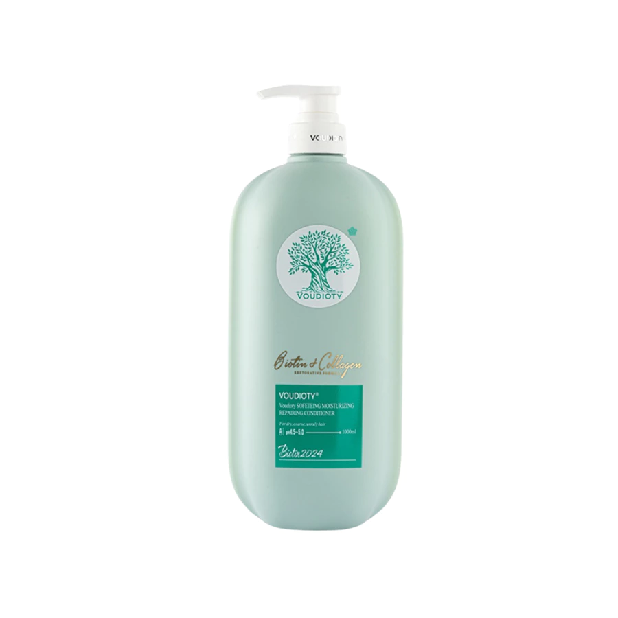 Dầu gội và dầu xả giúp tóc mềm mượt Biotin Collagen Voudioty Pasiori 500ml/1000ml (dẹp)