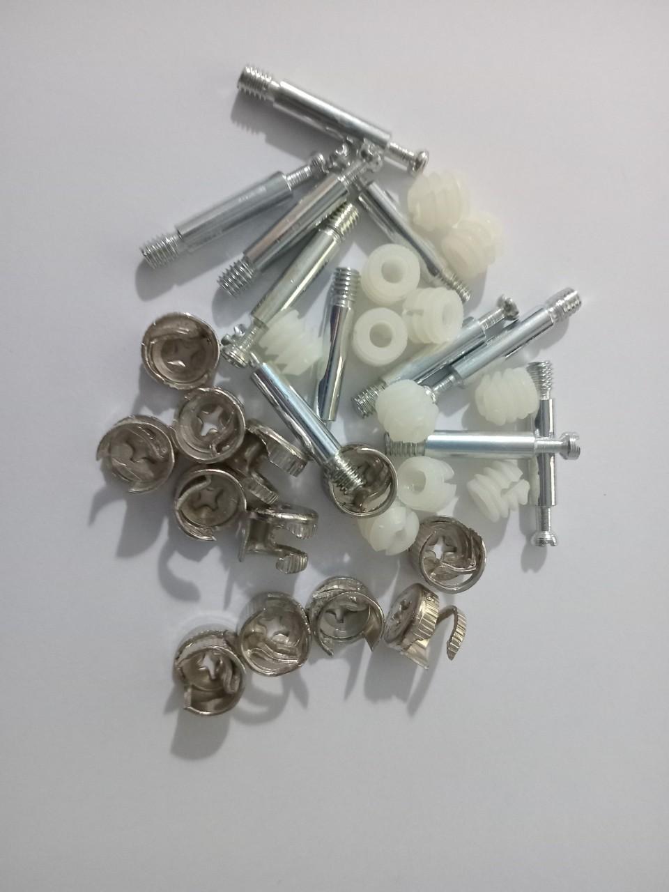 Chốt cam 3 thành phần, chốt cam liên kết gỗ.