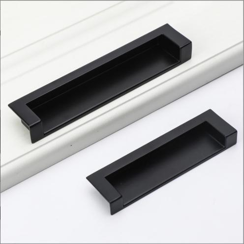 Tay nắm âm cửa trượt cửa gỗ cửa trượt tay nắm ngăn kéo ẩn vô hình