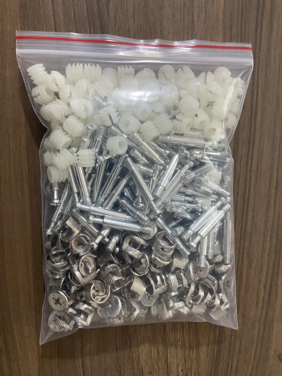 Chốt cam 3 thành phần, chốt cam liên kết gỗ.