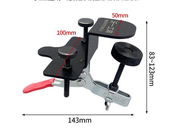 Kẹp định vị bắt bản lề cánh tủ tùy chỉnh thuận tiện nhanh chóng.