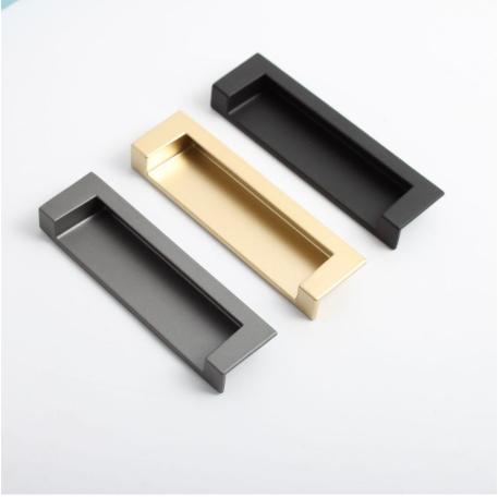Tay nắm âm cửa trượt cửa gỗ cửa trượt tay nắm ngăn kéo ẩn vô hình
