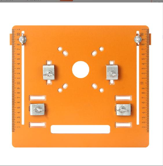 Máy cắt tấm đáy bakelite đa chức năng không đục lỗ cắt phẳng 90 độ cắt vát 45 độ gỗ có độ chính xác cao