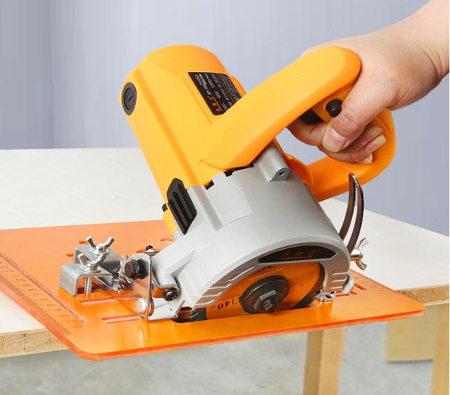 Máy cắt tấm đáy bakelite đa chức năng không đục lỗ cắt phẳng 90 độ cắt vát 45 độ gỗ có độ chính xác cao