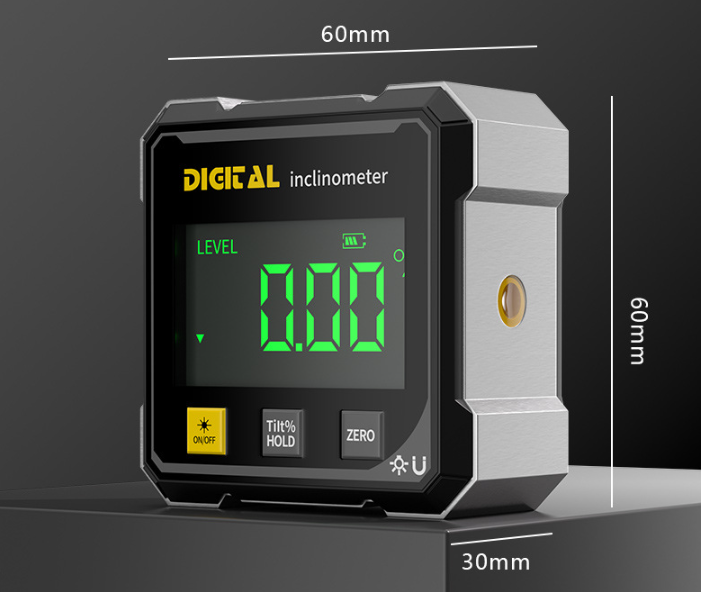 đồng hồ đo góc nghiêng nội thất