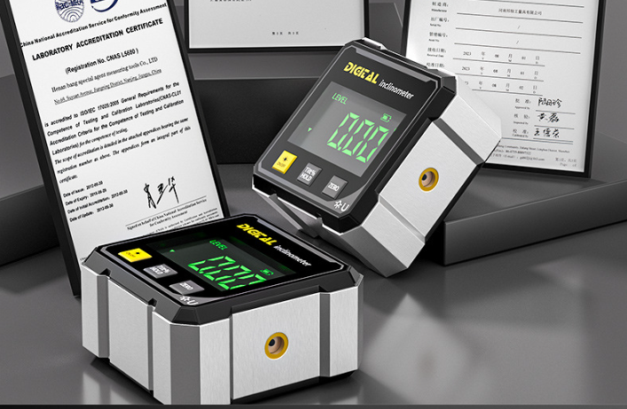 đồng hồ đo góc nghiêng nội thất