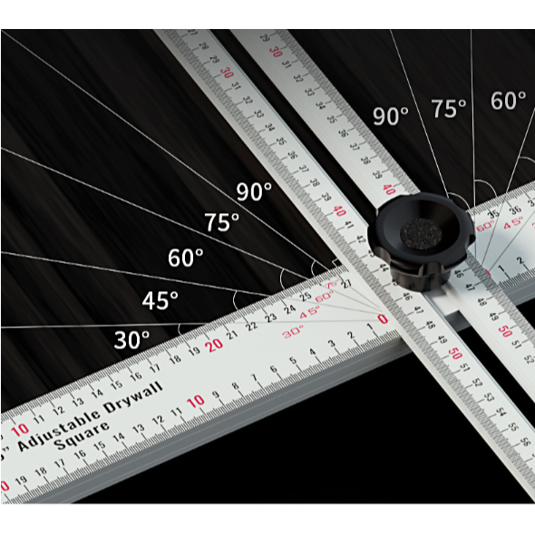 Thước Chử T đa năng định vị lỗ khoan, đo vẽ chính xác