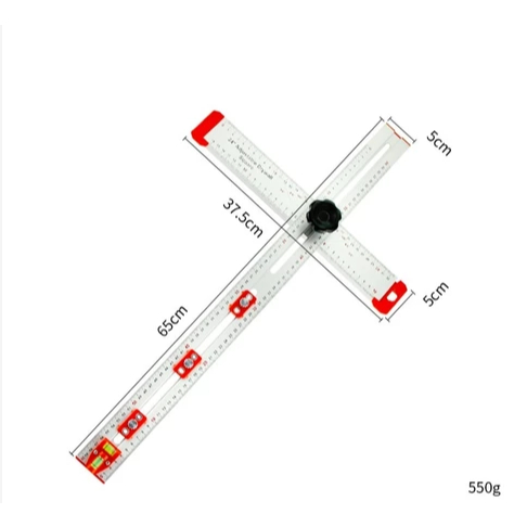 Thước Chử T đa năng định vị lỗ khoan, đo vẽ chính xác