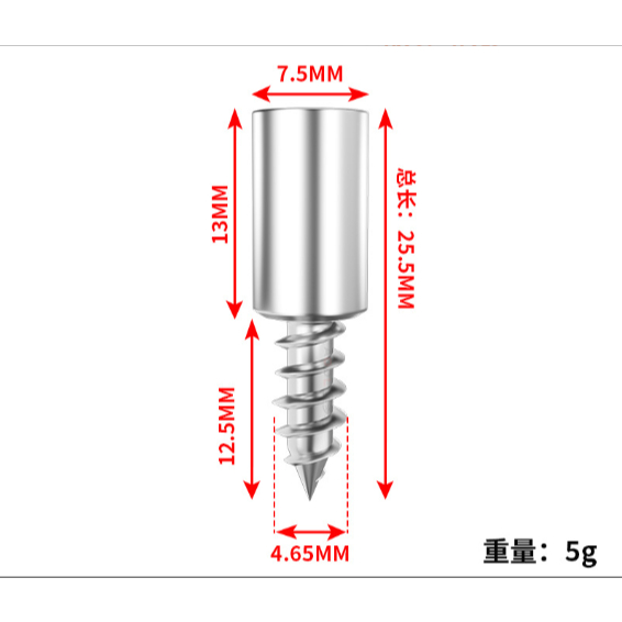 Combo 100 cái chốt đợt bọc cao su cho ngăn tủ