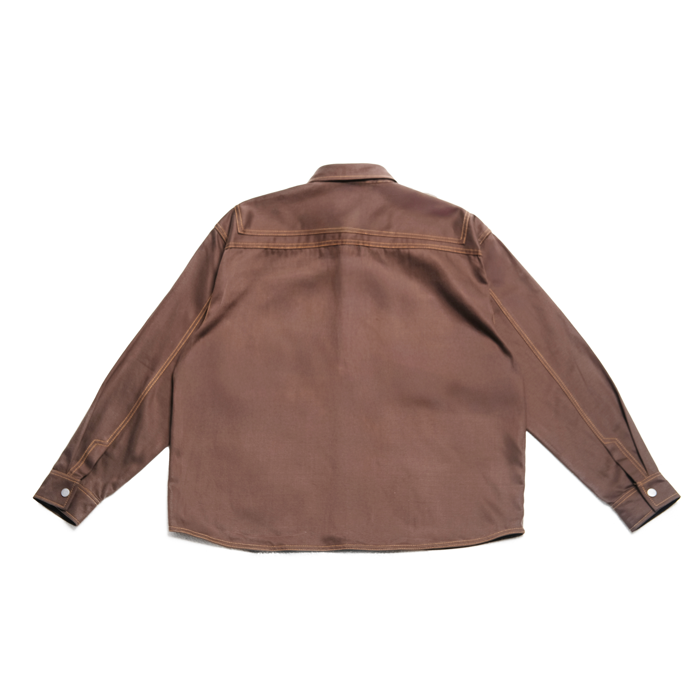 MOCHA BUTTON SHIRT