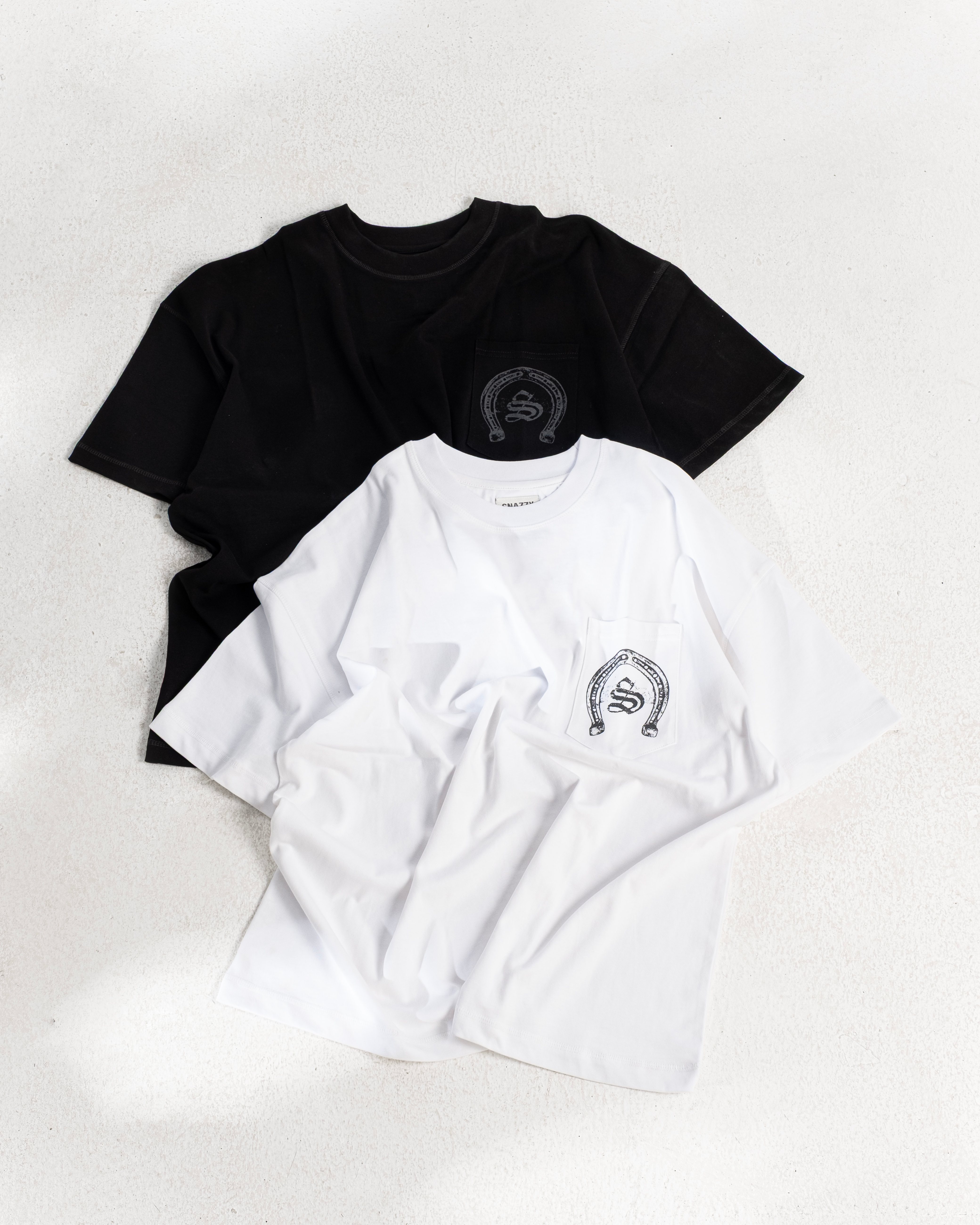 OWN LUCK BOXY T-SHIRT WHITE