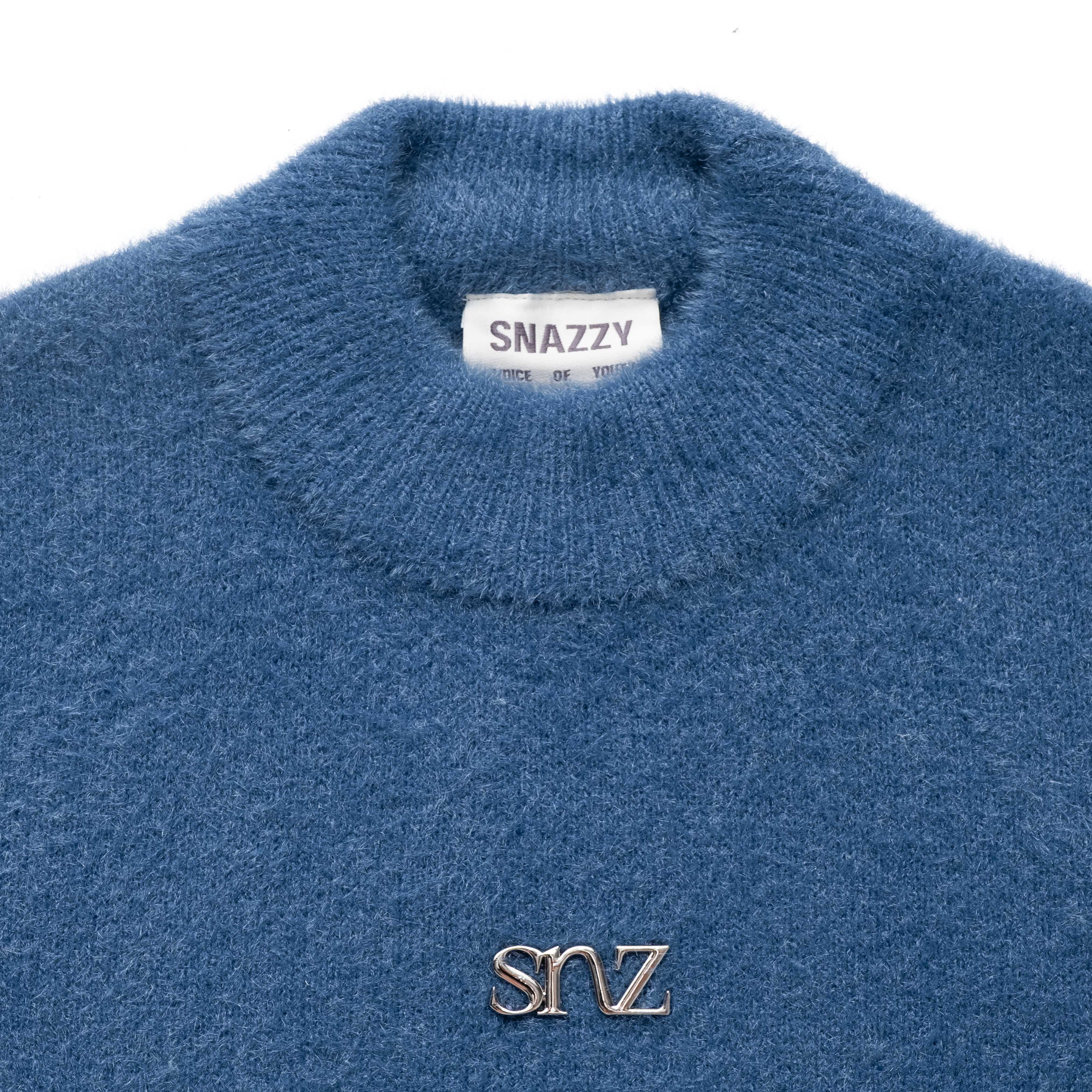 VIVRE POUR L'AMOUR KNIT - BLUE