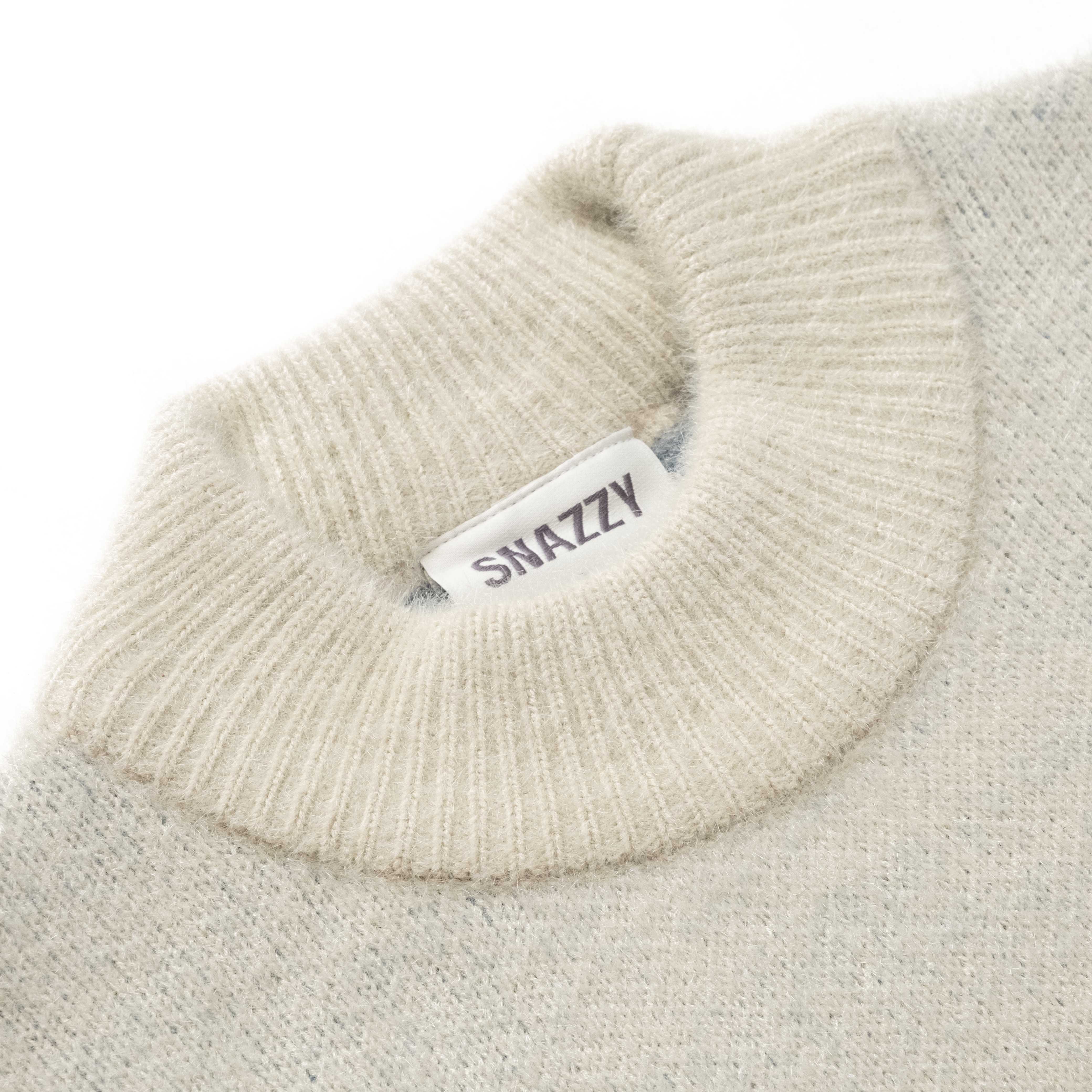 VIVRE POUR L'AMOUR KNIT - CREAM