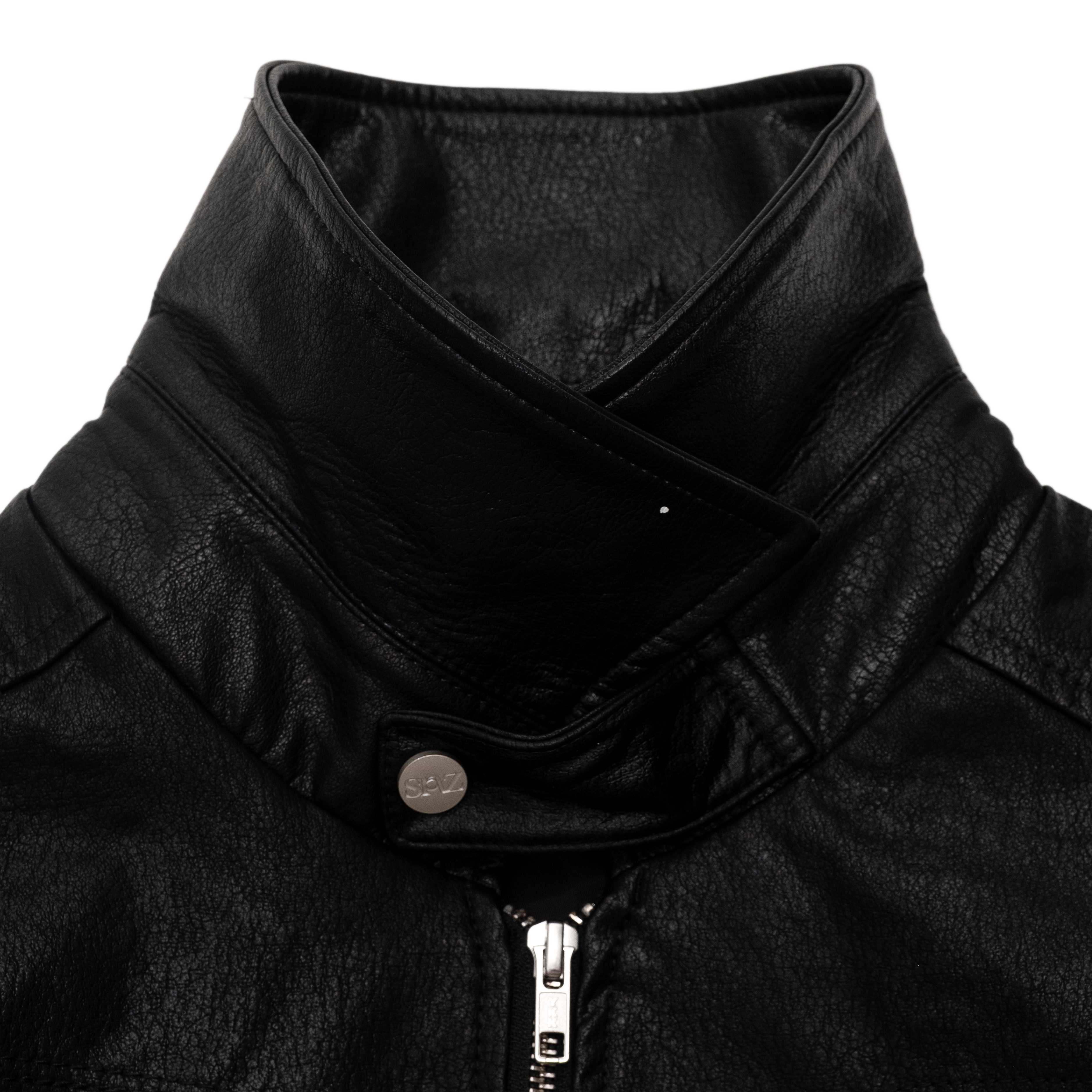 OIL BLACK TRUCKER JACKET